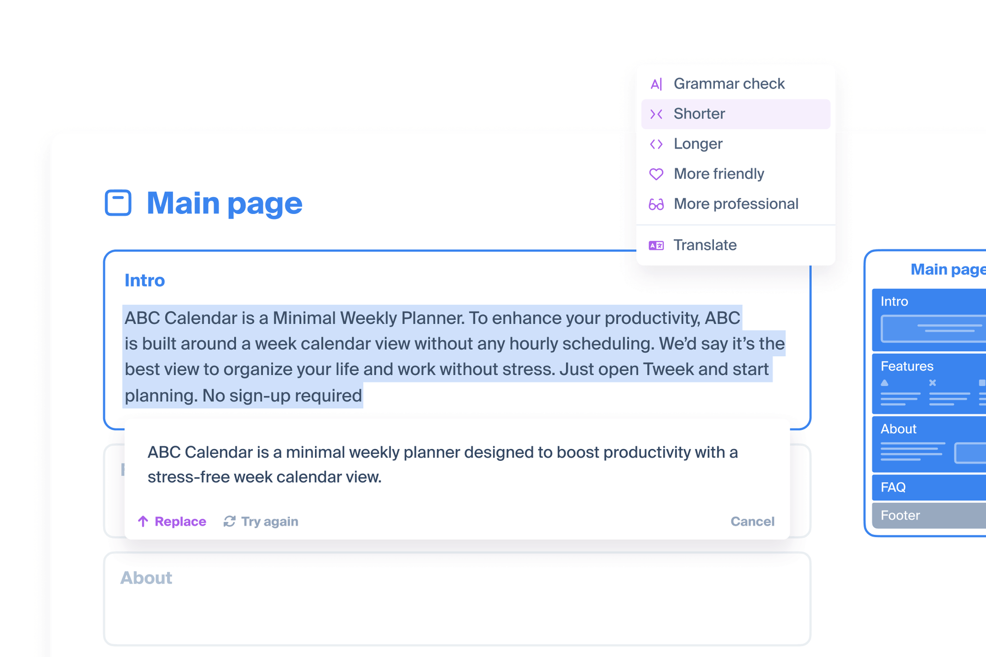 Octopus do ai sitemap website content generator